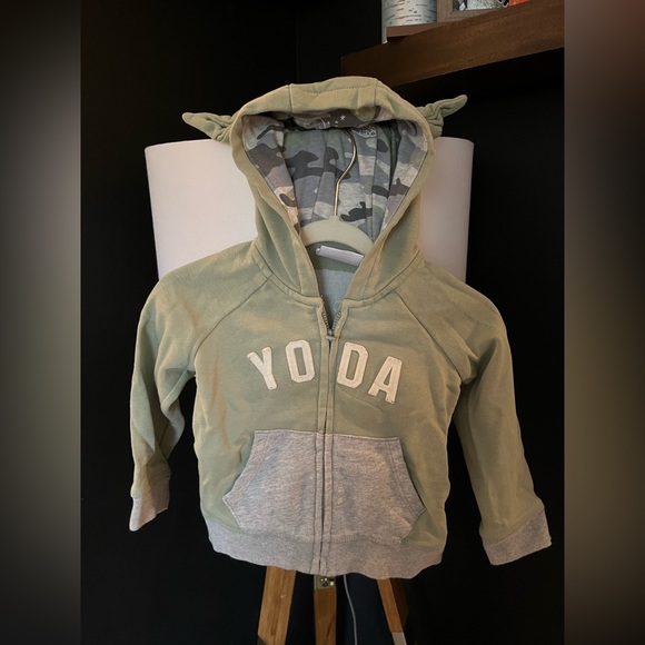 EUC BABYGAP StarWars | Yoda Hoodie And Pants Set Bundle Size 18-24 Months - Picture 7 of 13